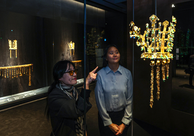 지난달 27일 국립경주박물관에서 열린 특별전 