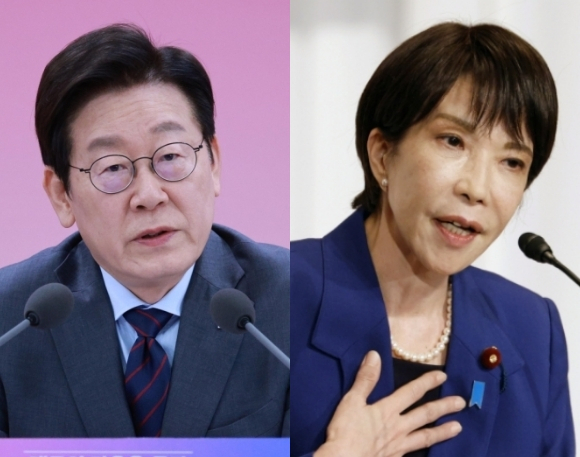 이재명 대통령, 다카이치 사나에 일본 총리.