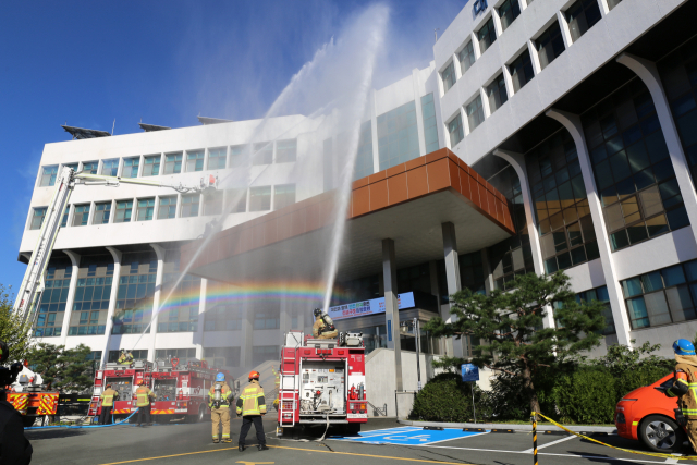 대구수성소방서(서장 이용수)가 지난 27일 수성구 황금동 대구창의융합교육원에서 