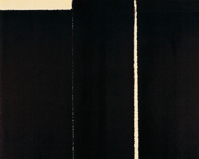 Hyong Keun YUN, Burnt Umber & Ultramarine Blue, 162.1 x 130.3cm, Oil on Linen, 1999. 갤러리신라