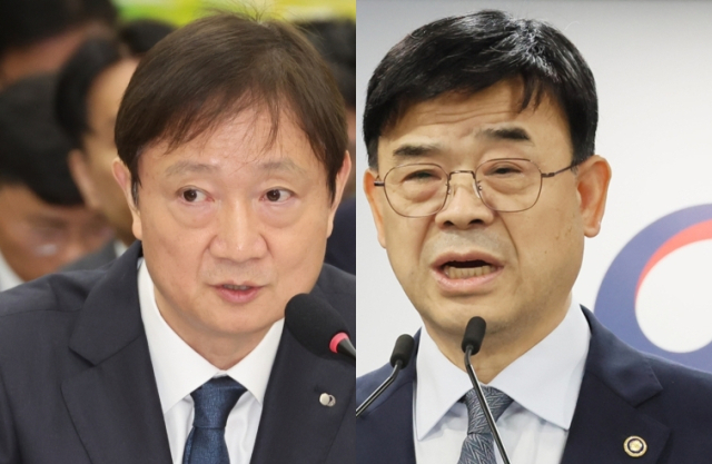 이찬진 금융감독원장, 이상경 전 국토교통부 1차관. 연합뉴스