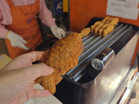 '金붕어빵'…1개 1천원, 겨울 길거리 간식도 겁난다