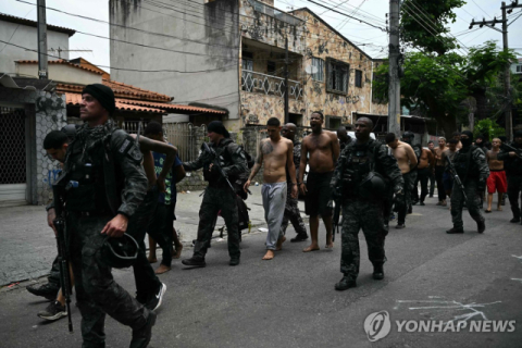 브라질판 '범죄와의 전쟁'(갱단해체), 전쟁터 방불 
