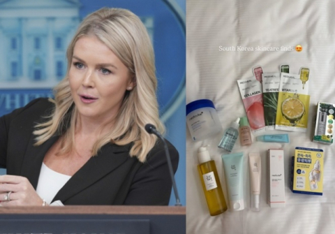 백악관 대변인도 K화장품은 못참지…인스타 '인증샷' 뭐샀나 보니