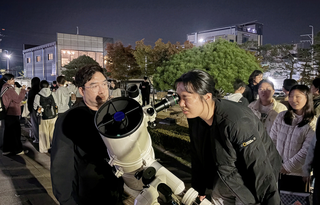 대구한의대는 인문도시지원사업으로 조선 천문학자인 영주 선비 김담을 재조명했다. 아울러 시민 대상 천체 관측 행사를 진행했다. 대구한의대 제공