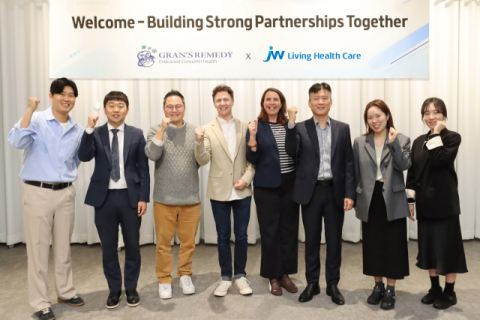 JW생활건강, 뉴질랜드 '그랜즈레미디' 개발사와 파트너십 확대 논의