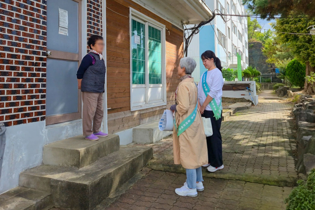 인구주택총조사 설명 및 조사협조요청 사진.
