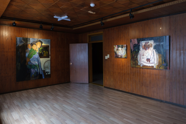 대안공간 모호주택 전시장 전경. 모호주택 제공