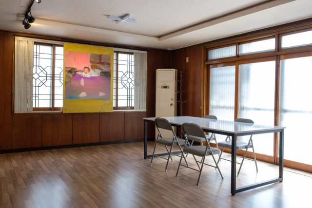 대안공간 모호주택 전시장 전경. 모호주택 제공