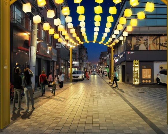 경주시 금리단길 모습. 독자 제공