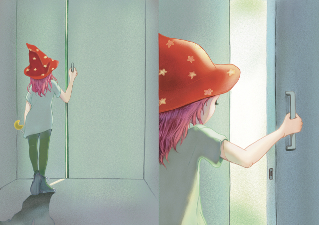 이미란, 계단을 오르듯, 일포드 한지(토리노코),지클리 프린트, 29.7x42cm, 2025