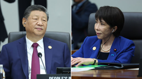 중일정상 첫만남 30분만 종료…시진핑 