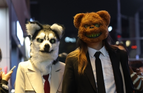 핼러윈 밤 용산구청 