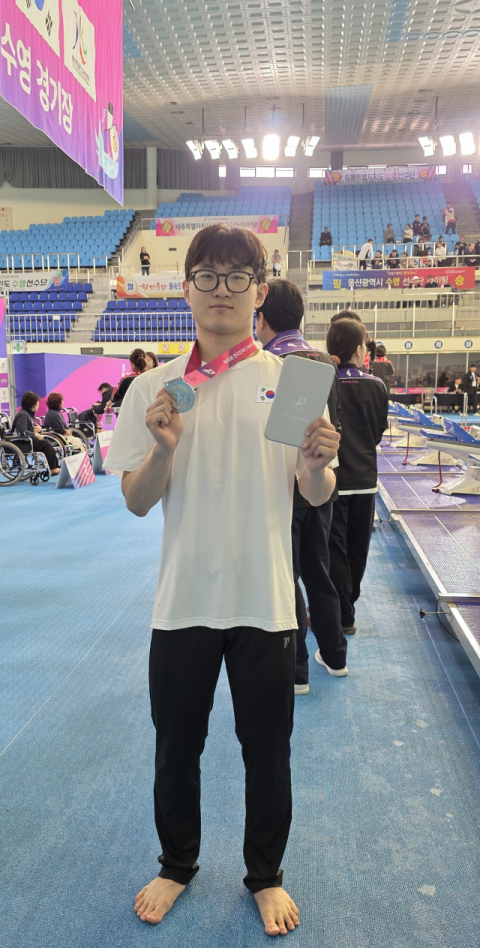 [전국장애인체전] 대구 정창민, 육상 2관왕 질주