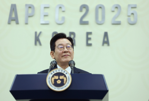 APEC 내외신 기자회견 나선 李, 아태 협력 강화·한반도 평화 의지 재확인