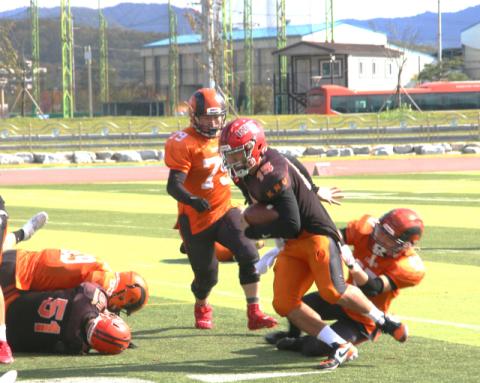 경북대와 경일대, 전국 대학 미식축구 선수권서 4강 진출