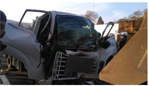 고속도로 작업장 사고 사례. 한국도로공사 제공