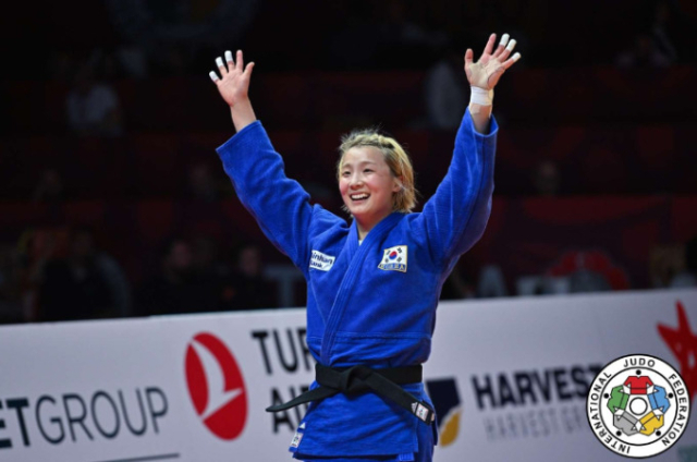 경북체육회 유도팀 김지수. 국제유도연맹 제공