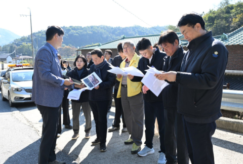 군위군의회, 주요 사업장 방문