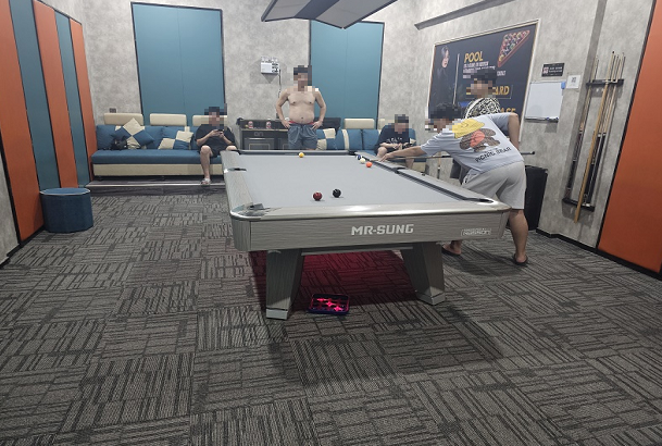 4일 검찰에 송치된 캄보디아 사기조직 조직원들이 범죄단지에서 생활하고 있는 모습. 대구경찰청 제공