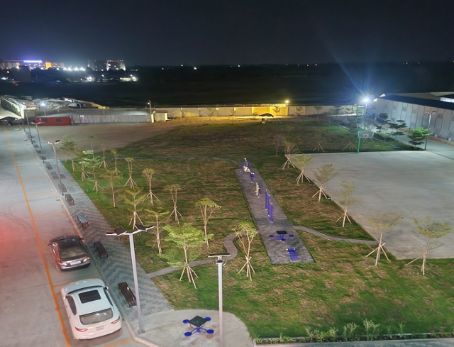 4일 검찰에 송치된 캄보디아 사기조직의 현지 거점 모습. 대구경찰청 제공