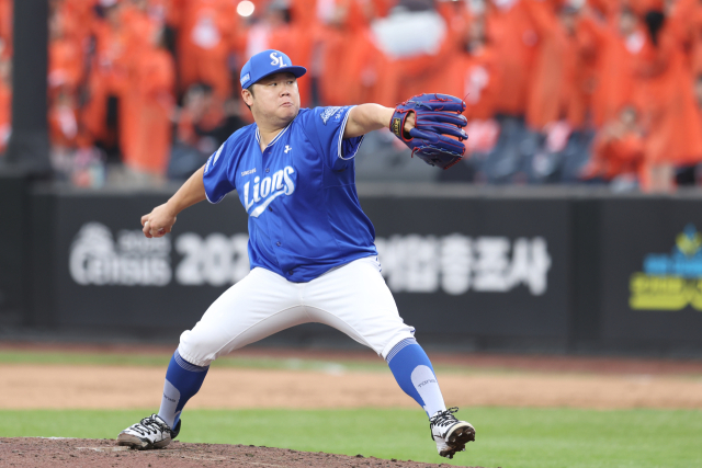 삼성 라이온즈의 이승현. 삼성 제공