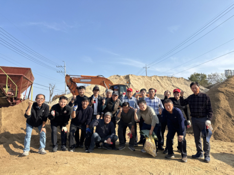 영주시 봉현면 자율방재단, 빙방사 제작, 결빙지역에 비치