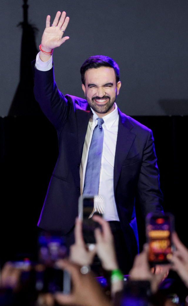 '인도계무슬림' 맘다니, 뉴욕시장 새 역사 썼다