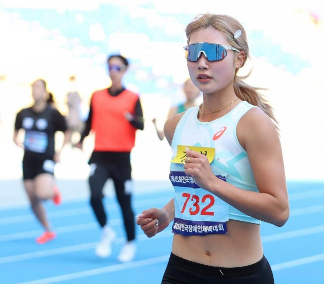 경북 신현진 선수. 대한장애인체육회 제공