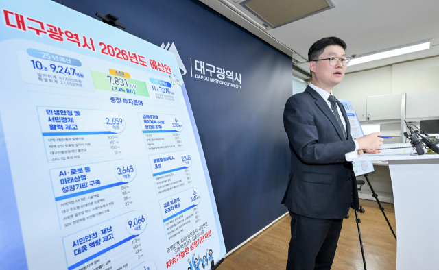 대구시, 내년 예산안 11조7천억원…4년 만에 지방채 발행