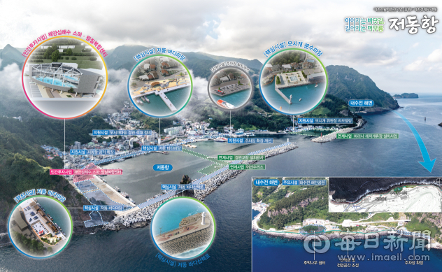 저동항 만선 영광, '심해수 스파' 품은 관광단지로 잇는다