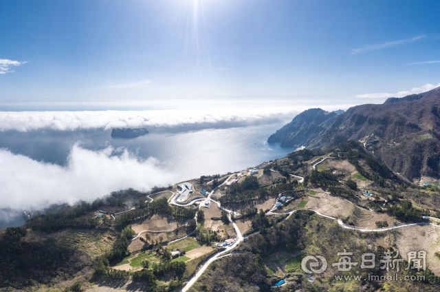 울릉도 석포마을 상수도 기반시설 조감도. 울릉군 제공