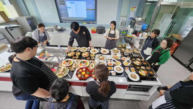 가톨릭상지대 외식창업조리과가 대한민국 치유식품대전에서 3관왕을 차지했다. 가톨릭상지대 제공