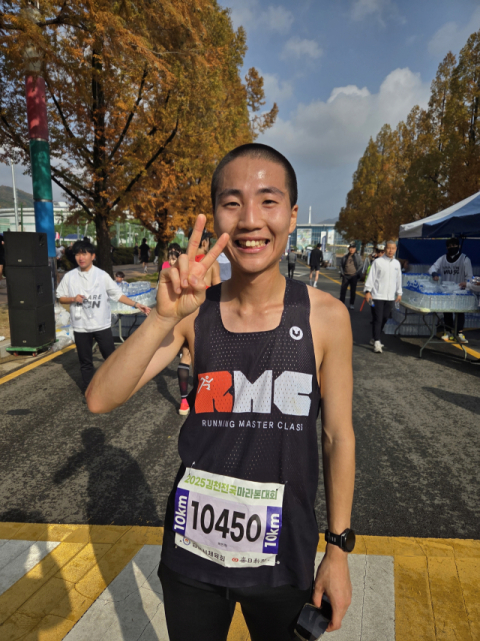 [2025김천전국마라톤대회] 10km 남자부 우승 박민혁씨