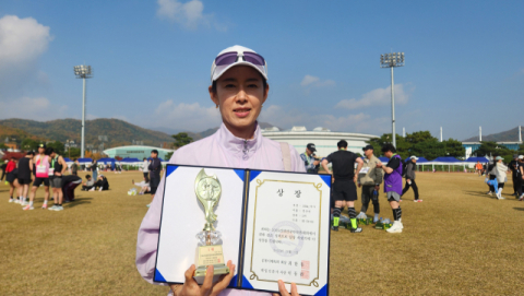 [2025김천전국마라톤대회]10km 여자 우승 정순연