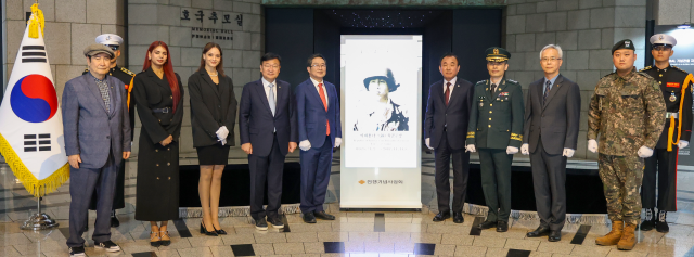 전쟁기념사업회는 11월 호국인물인 이대용 육군 준장을 기리는 현양 행사를 지난 6일 개최했다. 전쟁기념사업회 제공