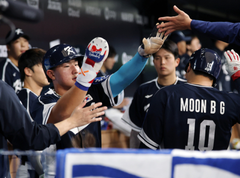 한국 야구 대표팀, K-베이스볼 시리즈서 2연승