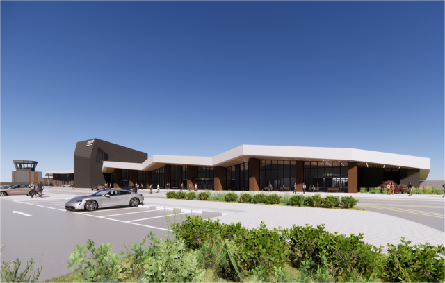 울릉공항 여객터미널 투시도. 2025.11.6. 한국공항공사 제공