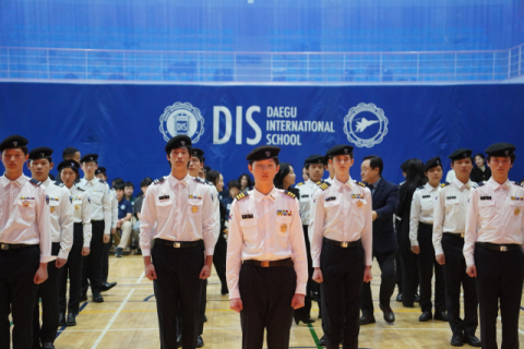 대구국제학교, JROTC(한국주니어사관) 창단식 열어