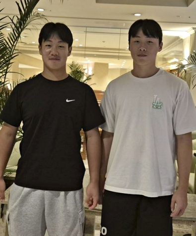 삼성 '신인 배터리' 이호범·이서준 