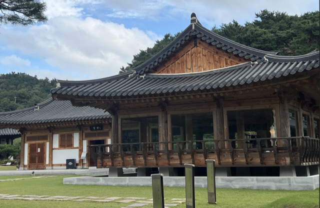 한옥카페 묘운 전경. 김도훈 기자