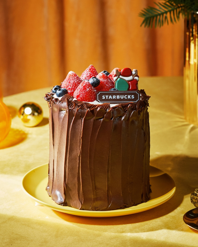 스타벅스, 역대급 크리스마스 홀케이크 19종 공개…사전 예약 할인 '최대 28%'