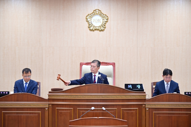 청송군의회, 제285회 정례회 개회…