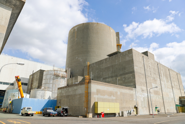 고리원전 2호기(부산 기장군 장안읍 소재) 외부 전경. 한수원 제공