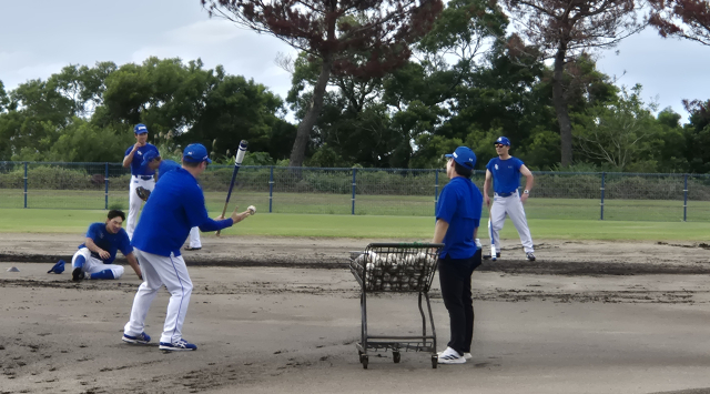 삼성 내야 수비 실력의 비결, 끝나지 않는 '펑고' 지옥