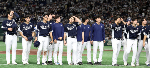 '강했던 일본 야구' 한국 야구 대표팀, 일본에 10연패
