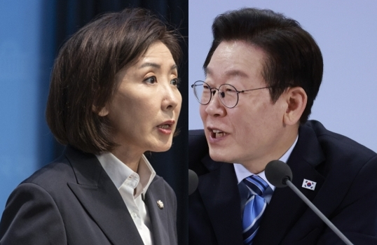 나경원, 이재명. 연합뉴스