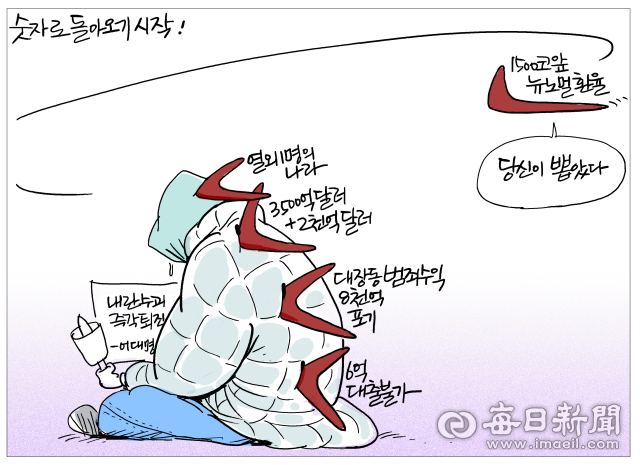 매일희평.김경수화백