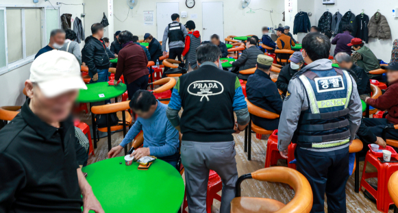 치매센터·쉼터 간판 단 도박장 '활개'…