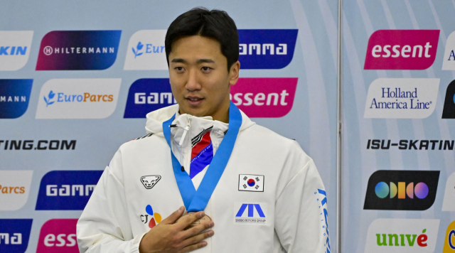 스피드스케이팅 에이스 김준호, 남자 500m서 한국新 